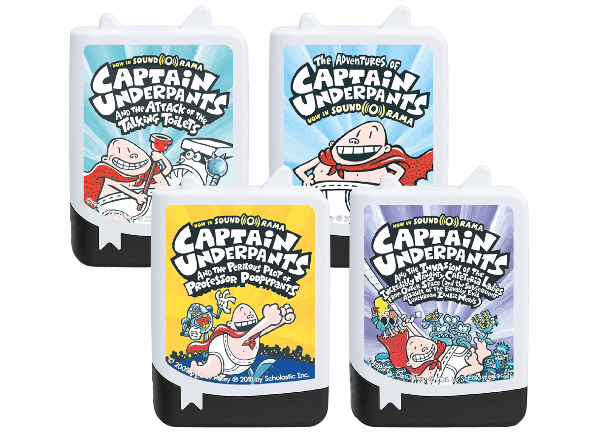 Captain Underpants Audiobook Tonies - 4 Pack