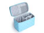 open and empty view of 
Toniebox All-in-One Carrying Case - Sky Blue